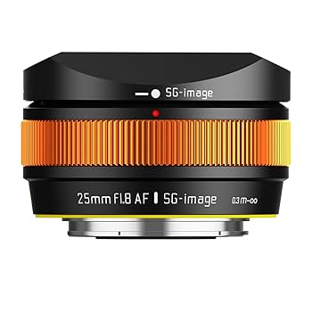 Amazon.co.jp: SG-image AF 25mm F1.8 APS-C Eマウント ソニーE